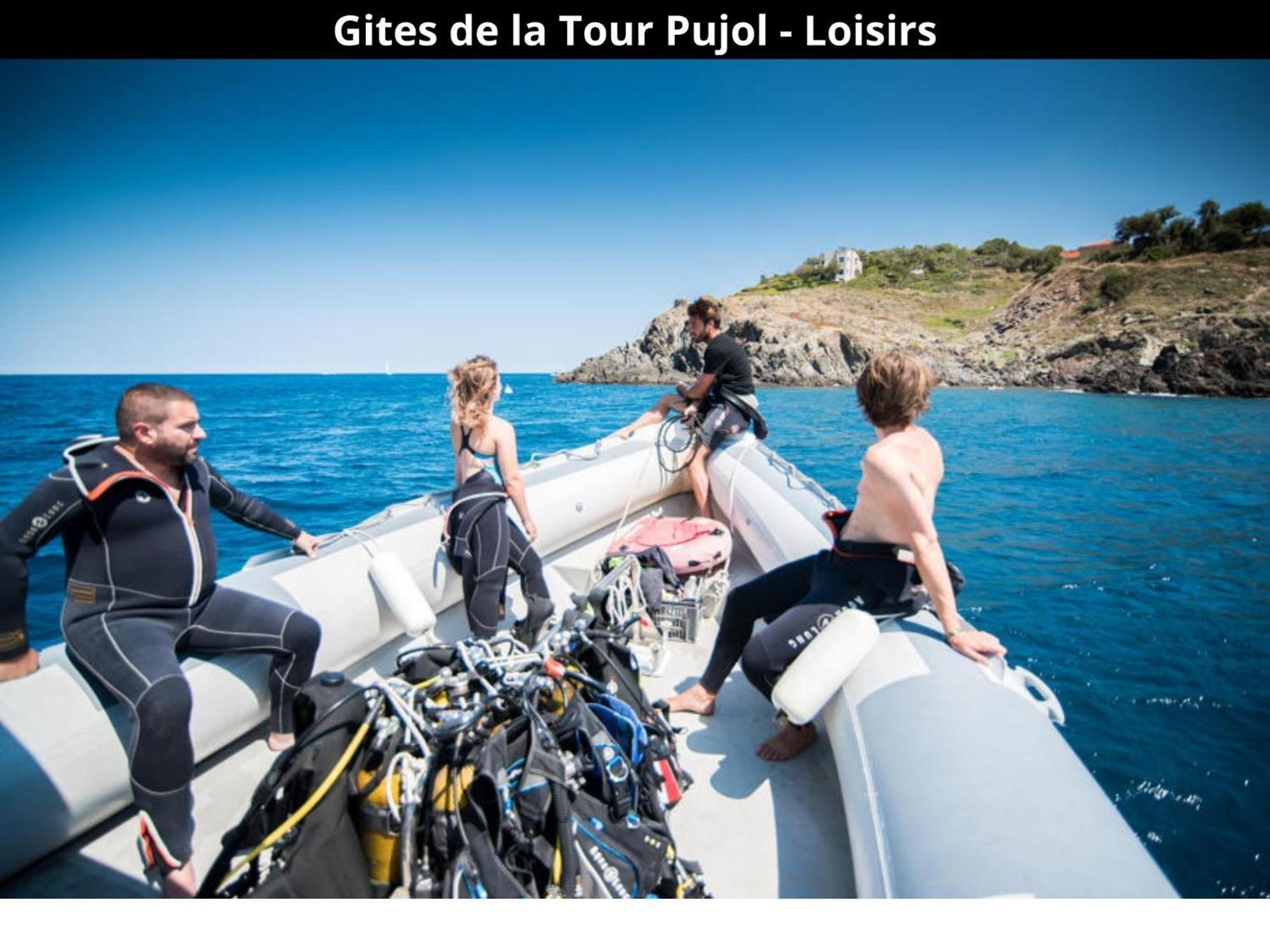 Les Gites De La Tour Pujol Argeles-sur-Mer Exterior photo