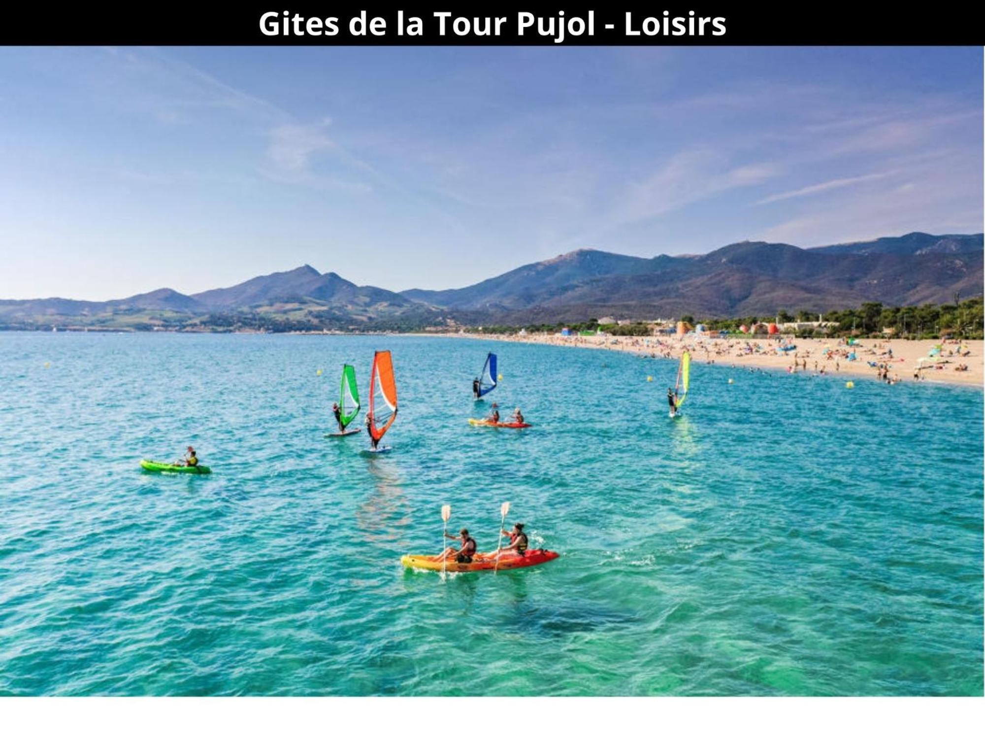 Les Gites De La Tour Pujol Argeles-sur-Mer Exterior photo