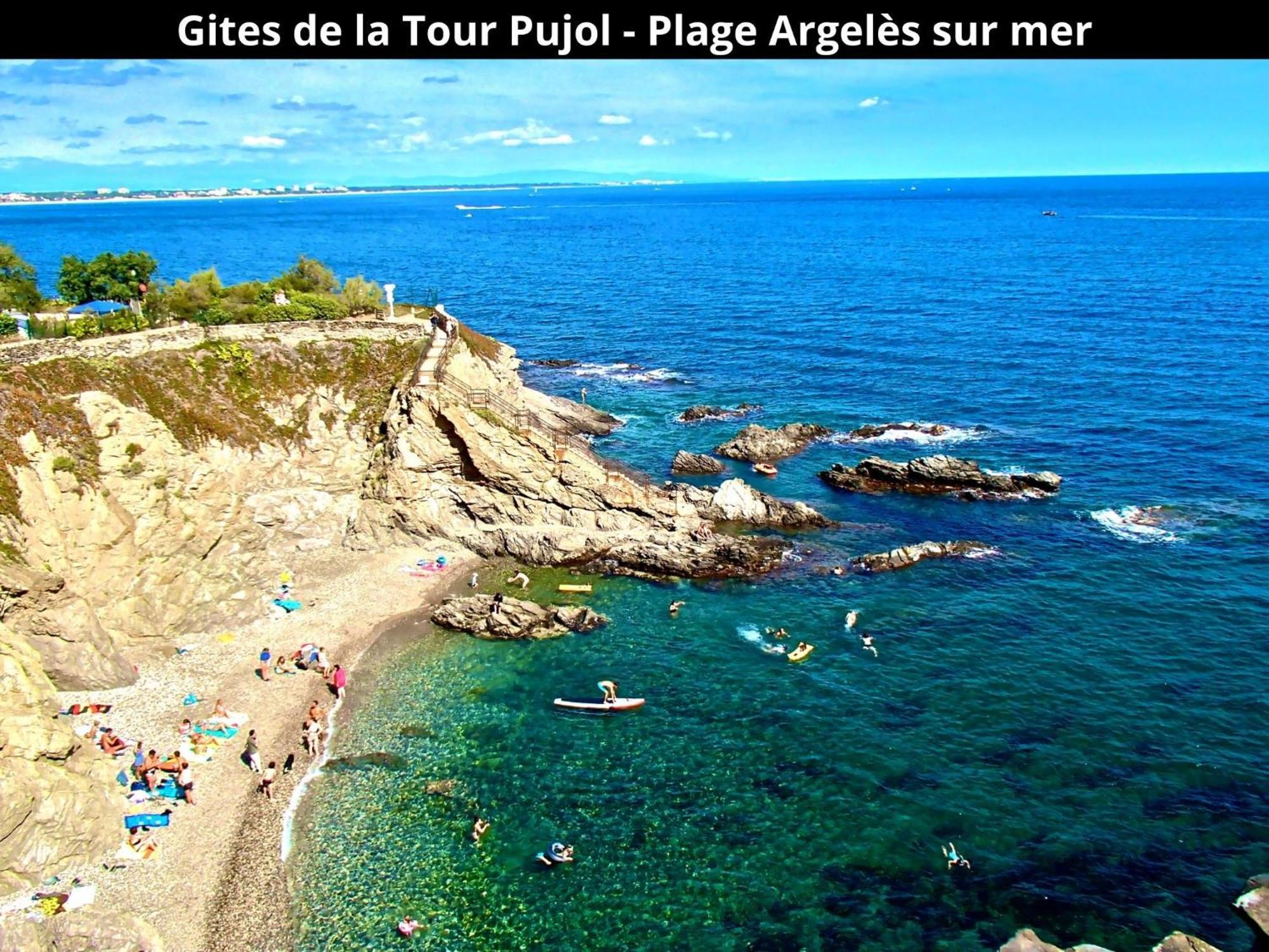 Les Gites De La Tour Pujol Argeles-sur-Mer Exterior photo